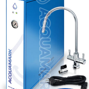 Acquamark Danubio Depuratore acqua con Osmosi Inversa diretta Sottolavello – 2 vie, Liscia/Gassata - osmosi inversa