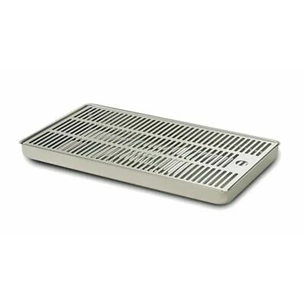 Raccogli gocce per colonnine INOX – 220 x 150 x 30 mm - trattamento acqua Acquamark