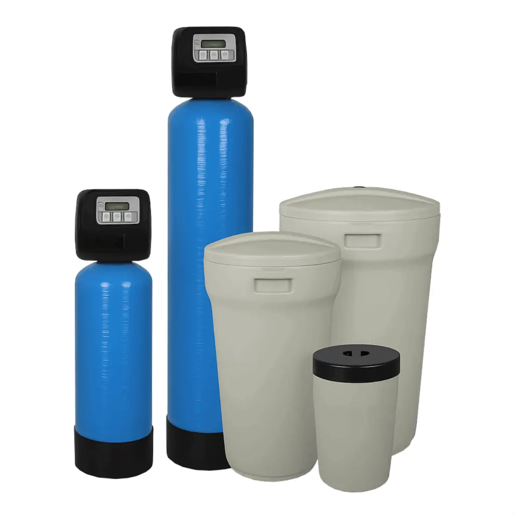 Acquamark Braies Addolcitore acqua doppio corpo con valvola Clack elettronico 200lt. Resina 29.000lt. Acqua - addolcitore acqua