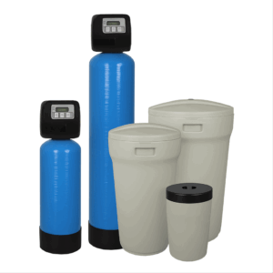 Acquamark Braies Addolcitore acqua doppio corpo con valvola Clack elettronico 60lt. Resina 8.600lt. Acqua - 14/16 Persone