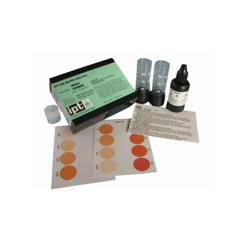 Ferro Kit test completo - trattamento acqua Acquamark
