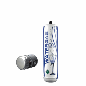 Kit gasatura - Bombola Co2 monouso per refrigeratori acqua 600gr + Riduttore di pressione