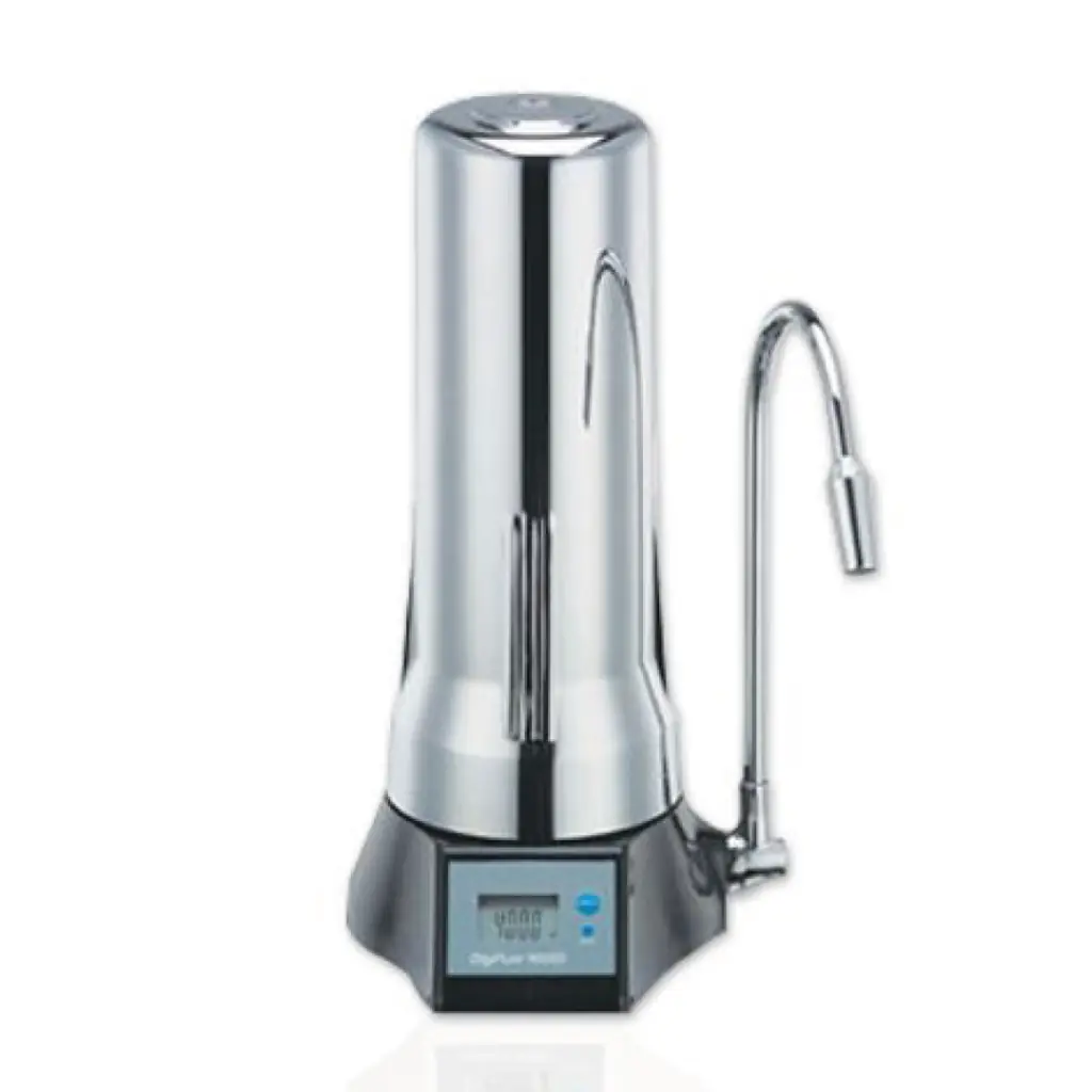 Purificatore acqua sopralavello DigiPure 9000s Cromo - trattamento acqua Acquamark