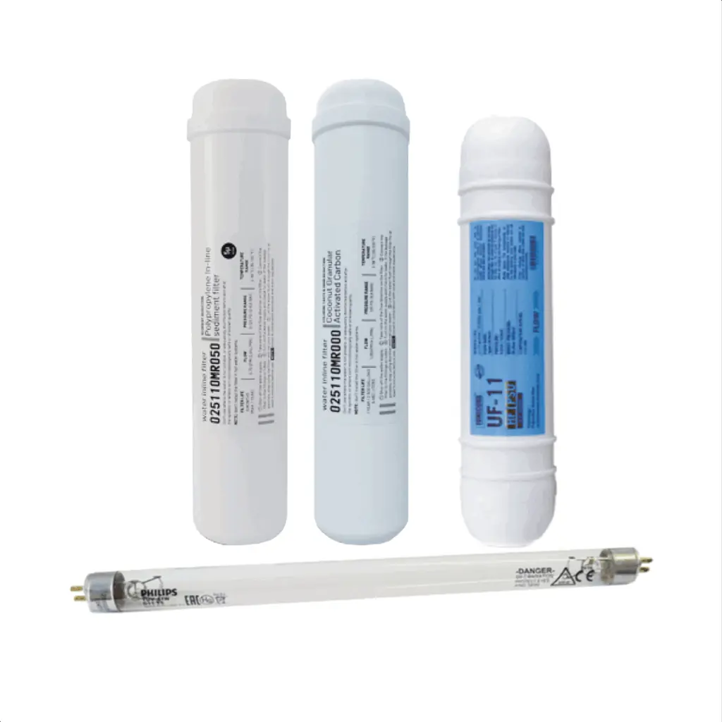 Kit Manutenzione Acquamark Tamigi con sistema uv – 12 Mesi - sistema UV acqua