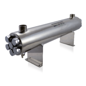UltraRays sistema UV Completo 330W. (6x55W) 2″ M. con piedistallo 227 LT/MIN - sistema UV acqua Acquamark
