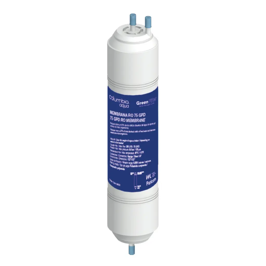 Acquamark Cool Membrana 75GPD – con codolo 1/4” - osmosi inversa