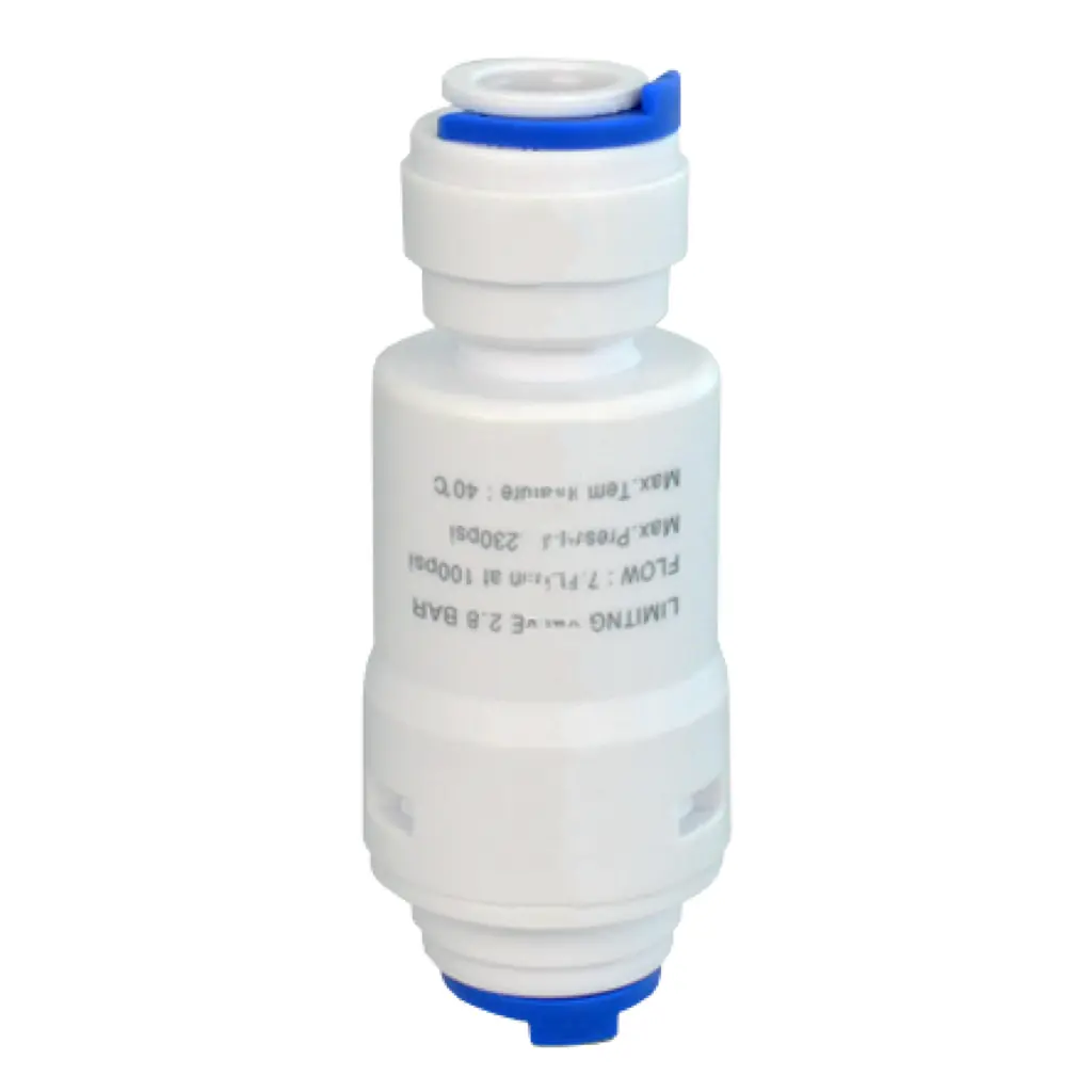 Valvola limitatore di pressione acqua 3/8″ innesto rapido (2,8bar/40,61psi) - ricambio trattamento acqua Acquamark