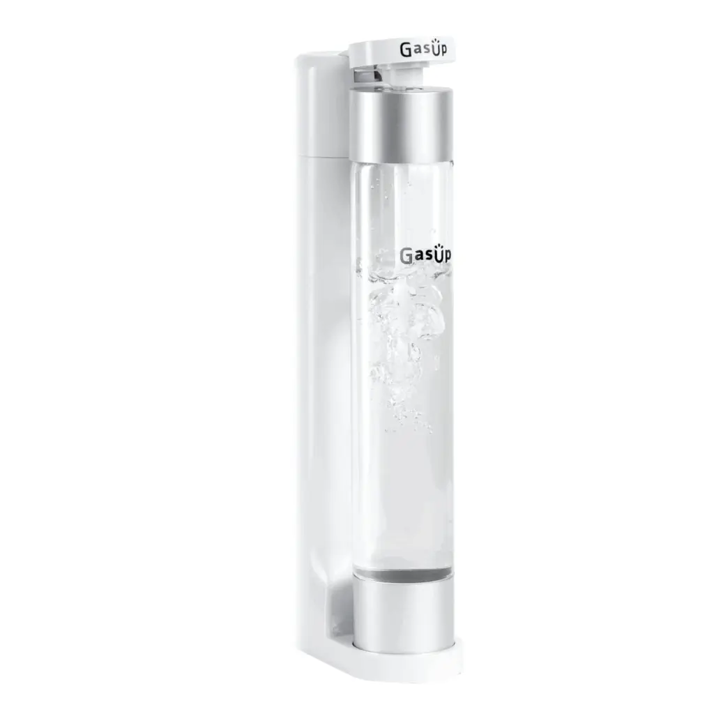 GasUp Gasatore Acqua Pika White con Bombola - sistema acqua gasata Acquamark