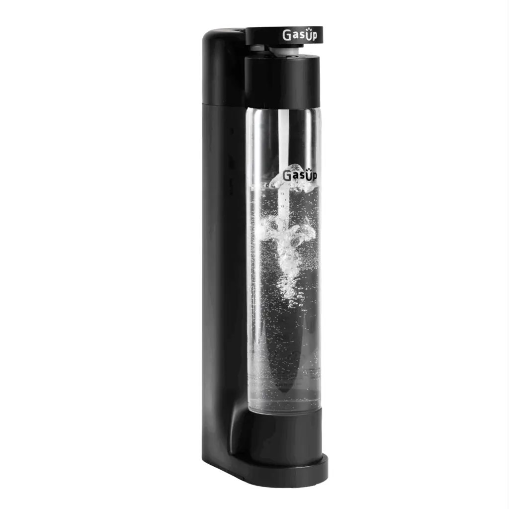 GasUp Gasatore Acqua Pika Black con Bombola - sistema acqua gasata Acquamark