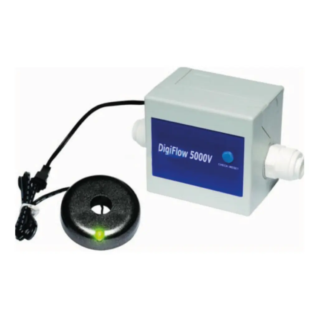 Digiflow 5000v contalitri allarme litri con disco a led Preimpostato a 3.000 litri - trattamento acqua Acquamark