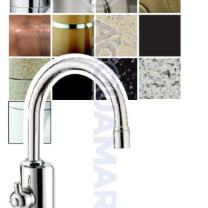 Acquamark 1045 Rubinetto di prelievo per depuratori 1 via 1/4″ Cromato - rubinetto per depuratore
