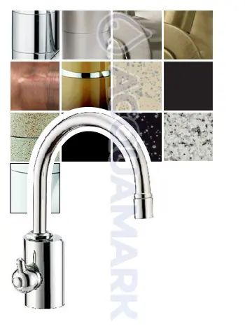 Acquamark 1045 Rubinetto di prelievo per depuratori 1 via 1/4″ Cromato - rubinetto per depuratore