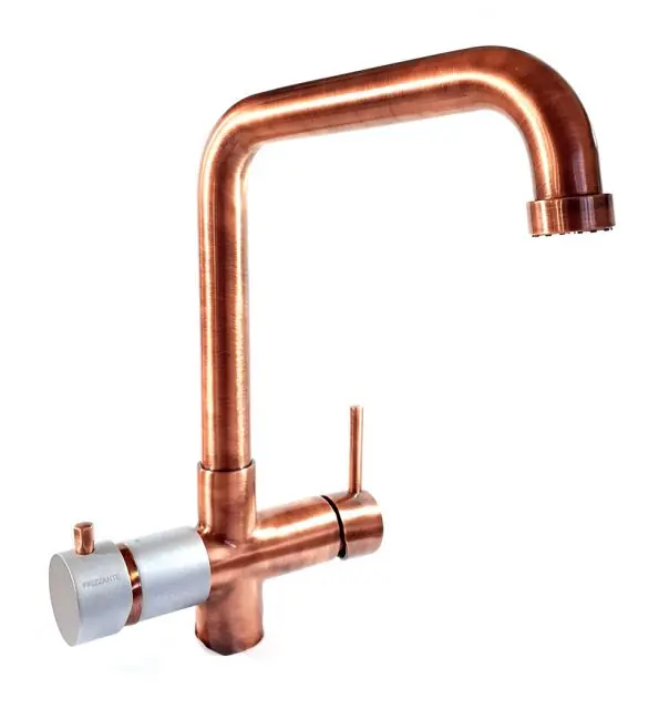 Acquamark 5009 – Rubinetto di Prelievo 5 Vie per Depuratori – Bronzo Spazzolato - rubinetto per depuratore