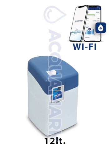 SlimLine Addolcitore Acqua Smart Wi-Fi Volume/Tempo 12 Lt. Resina – Acquamark - addolcitore acqua