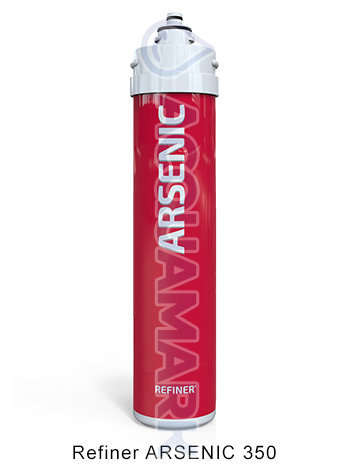 Refiner ARSENIC – Filtro Anti Arsenico con Resine Anioniche 7.500 Litri | Cartuccia Ricambio - filtro acqua Acquamark